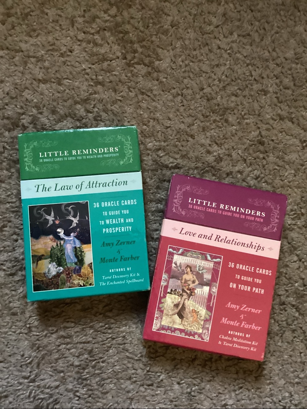 2 for 20 oracle card sets by Amy Zerner and Monte Farber